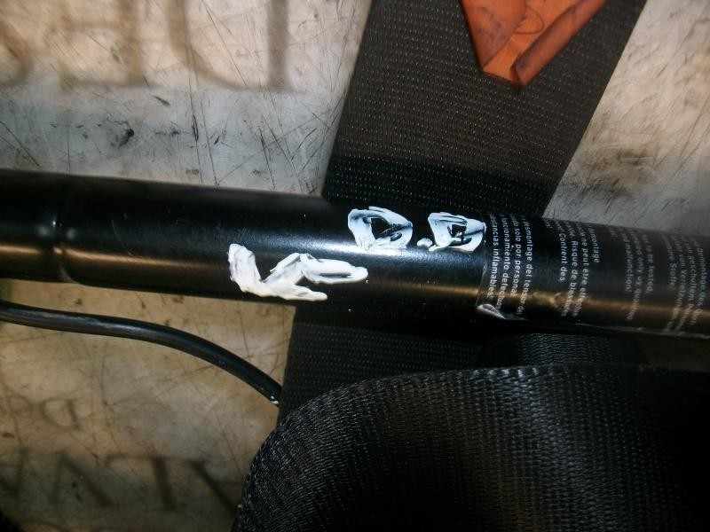 Recambio de cinturon seguridad delantero para ford fiesta (cbk) ghia referencia OEM IAM   