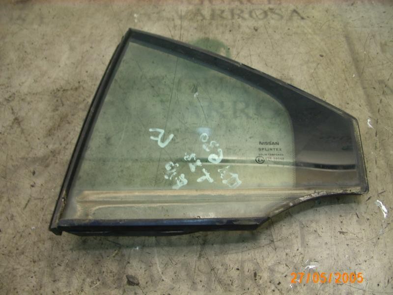 Recambio de cristal puerta trasero izquierdo para nissan primera berlina (p12) acenta referencia OEM IAM   