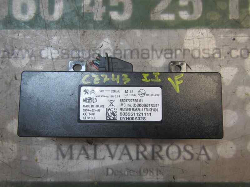 Recambio de modulo electronico para citroën c-zero seduction referencia OEM IAM  9805727380 