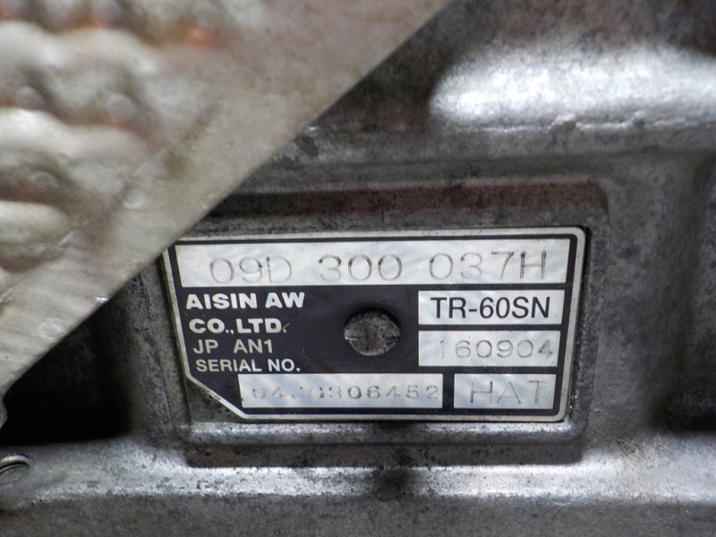 Recambio de caja cambios para porsche cayenne (typ 9pa) turbo referencia OEM IAM  09D300037H 