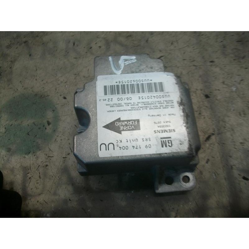 Recambio de centralita airbag para opel astra g berlina 2.0 dti referencia OEM IAM   