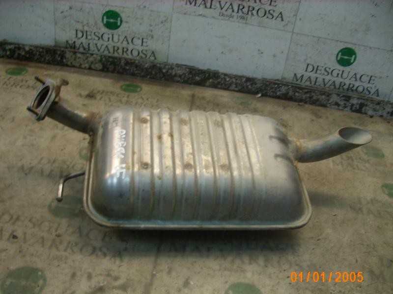 Recambio de tubo escape trasero para kia carens 2.0 crdi ex monovolumen referencia OEM IAM 0K2LA40100  