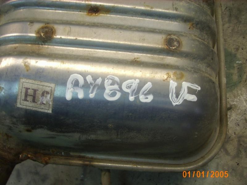 Recambio de tubo escape trasero para kia carens 2.0 crdi ex monovolumen referencia OEM IAM 0K2LA40100  