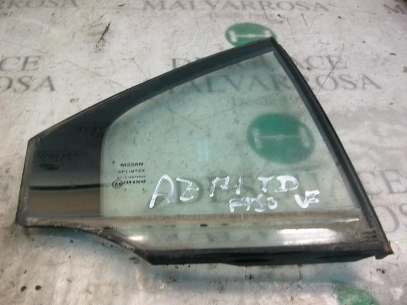 Recambio de cristal puerta trasero derecho para nissan primera berlina (p12) acenta referencia OEM IAM   