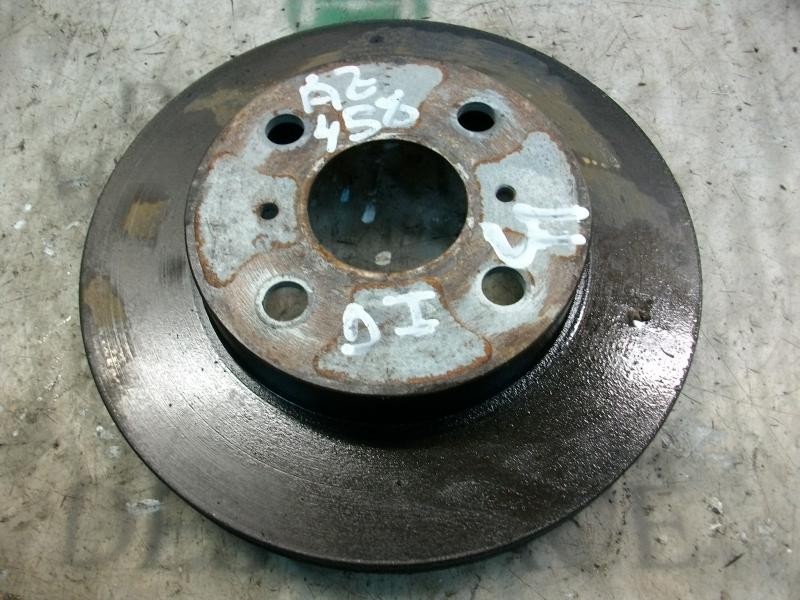 Recambio de disco freno delantero para toyota yaris (ncp1/nlp1/scp1) 1.0 linea sol referencia OEM IAM   