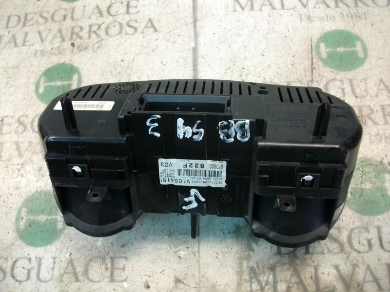 Recambio de cuadro instrumentos para seat altea (5p1) reference referencia OEM IAM 5P0920822FX V1054151 V1054151