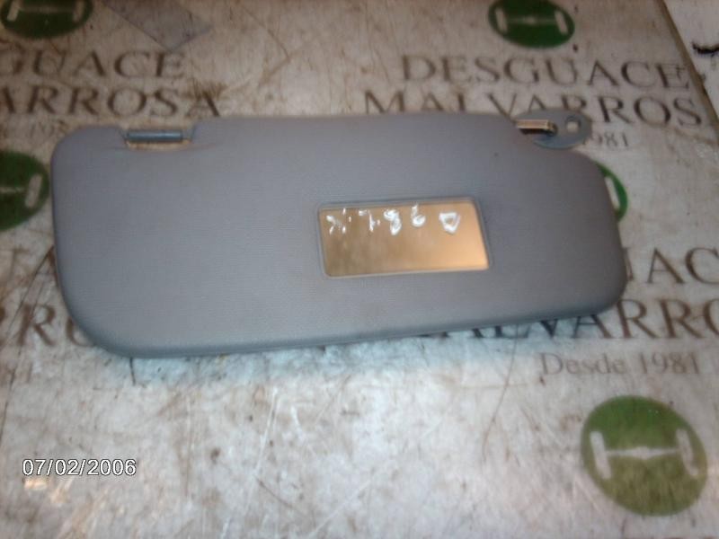 Recambio de parasol derecho para kia shuma 1.8 gs berlina portón referencia OEM IAM   