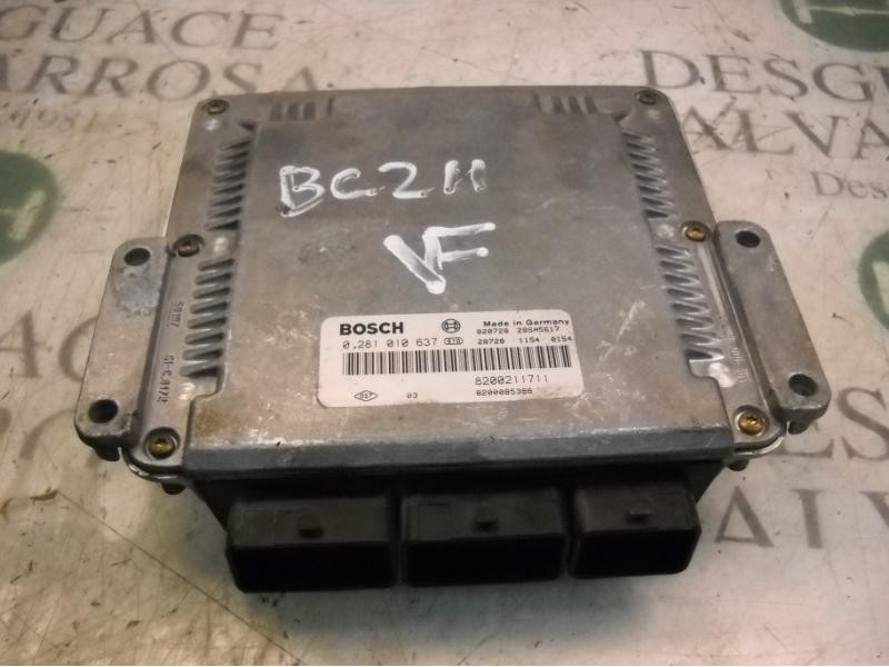 Recambio de centralita motor uce para renault laguna ii (bg0) authentique referencia OEM IAM   