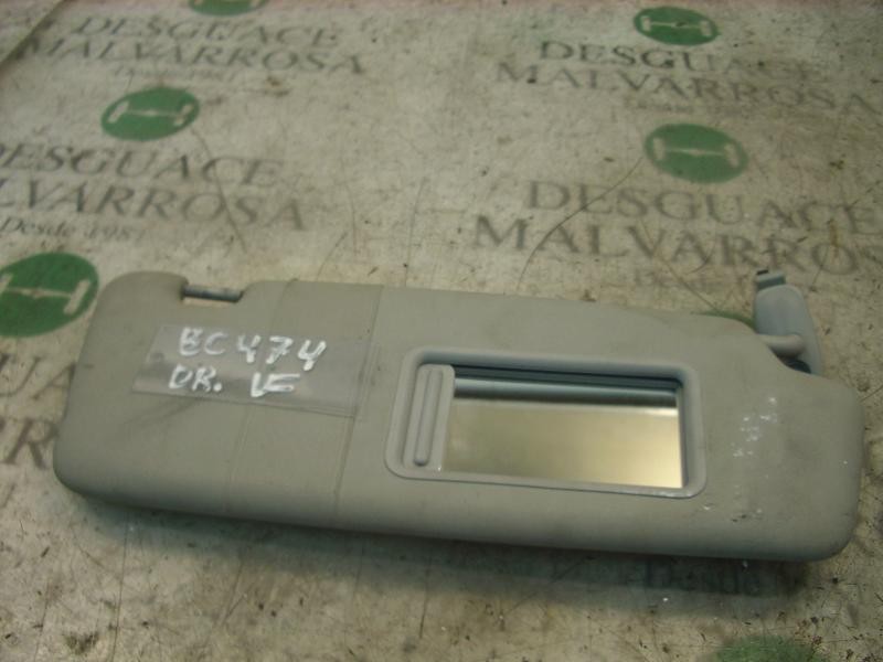 Recambio de parasol derecho para audi a3 (8p) 2.0 tdi ambiente referencia OEM IAM 8P0857552A9V4  