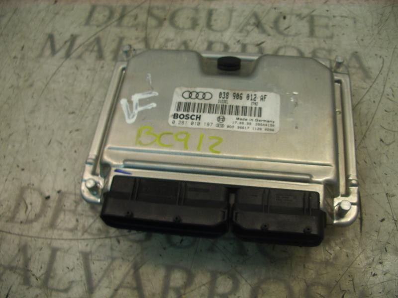 Recambio de centralita motor uce para audi a4 berlina (b5) 1.9 tdi referencia OEM IAM   