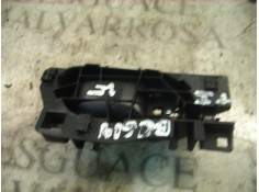 Recambio de maneta interior trasera izquierda para peugeot 207 confort referencia OEM IAM    2