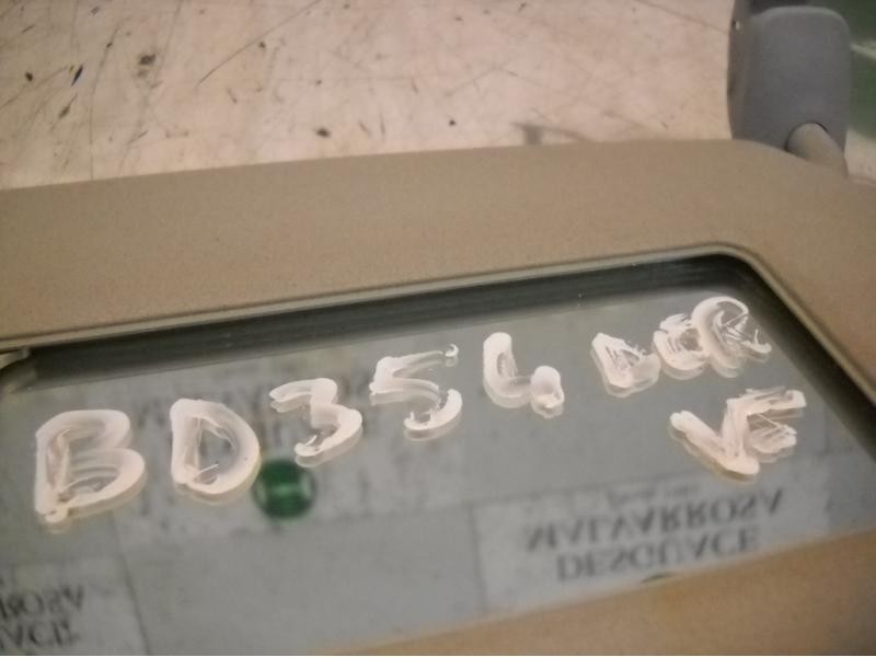 Recambio de parasol derecho para seat ibiza (6l1) cool referencia OEM IAM 6L1857552A5W9  