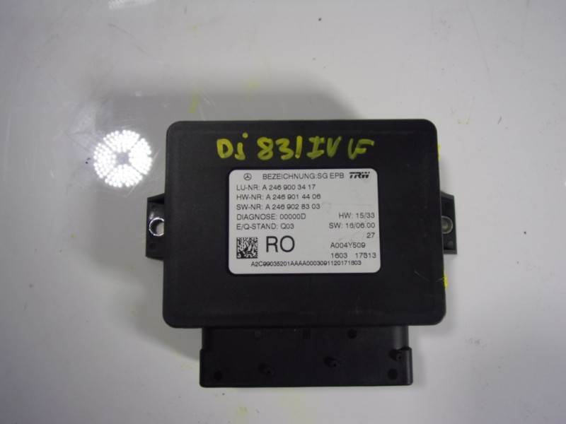 Recambio de modulo electronico para mercedes-benz clase a (w176) 2.1 cdi cat referencia OEM IAM A2469003417 A2469003417 