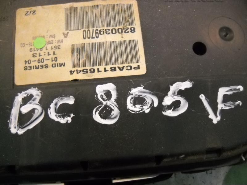 Recambio de cuadro instrumentos para renault megane ii berlina 5p authentique referencia OEM IAM   