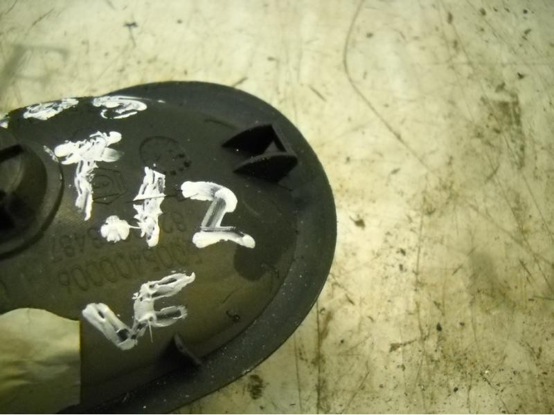 Recambio de maneta interior trasera izquierda para renault megane ii berlina 5p authentique referencia OEM IAM   