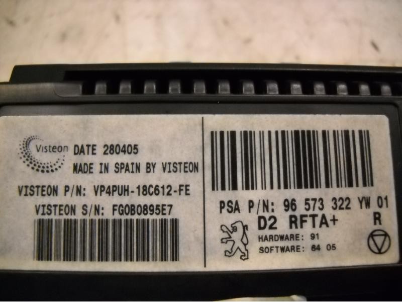 Recambio de mando climatizador para peugeot 407 sw premium referencia OEM IAM   