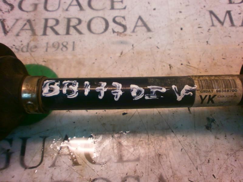 Recambio de transmision izquierda para chevrolet aveo ls referencia OEM IAM   