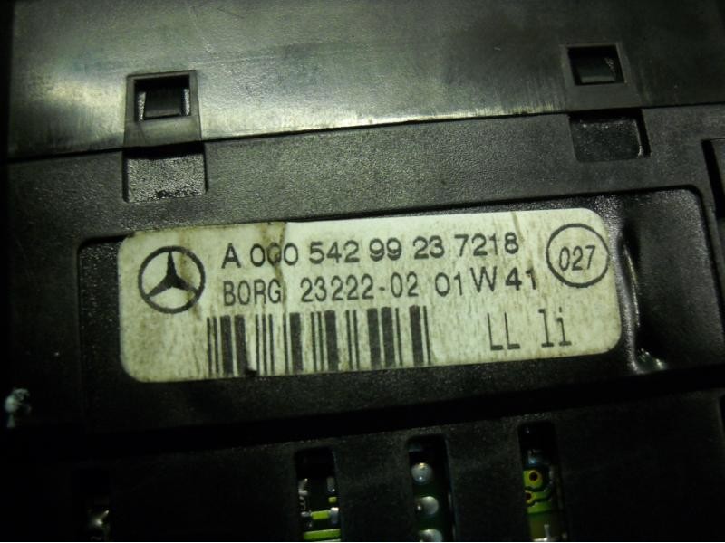 Recambio de modulo electronico para mercedes-benz clase cl (w215) coupe 500 (215.375) referencia OEM IAM  A00054299237218 