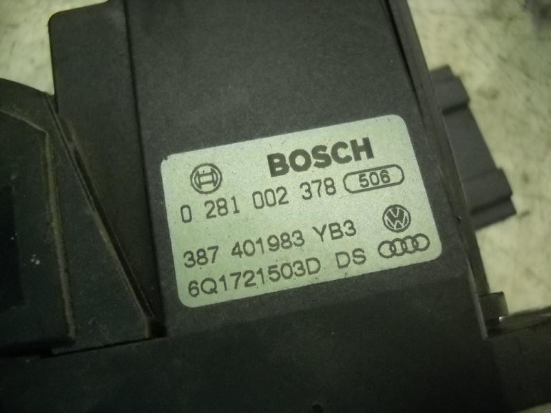 Recambio de potenciometro pedal para skoda fabia familiar (6y5) 1.9 sdi cat (asy) referencia OEM IAM   