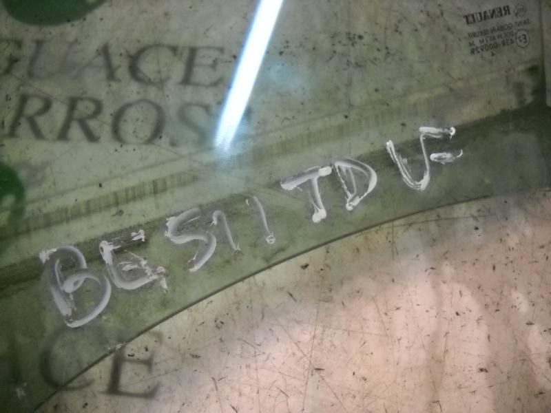 Recambio de cristal puerta trasero derecho para renault laguna ii (bg0) dynamique referencia OEM IAM 8200000388  