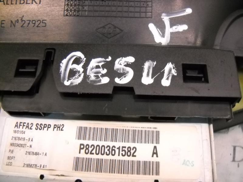 Recambio de mando multifuncion para renault laguna ii (bg0) dynamique referencia OEM IAM 8200361582 P8200361582A 