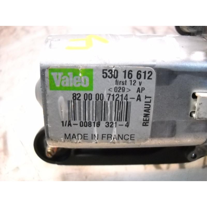 Recambio de motor limpia trasero para renault clio ii fase ii (b/cb0) authentique referencia OEM IAM   