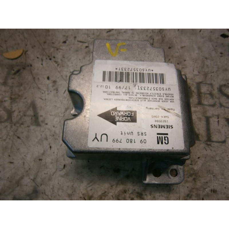 Recambio de centralita airbag para opel astra g berlina comfort referencia OEM IAM   