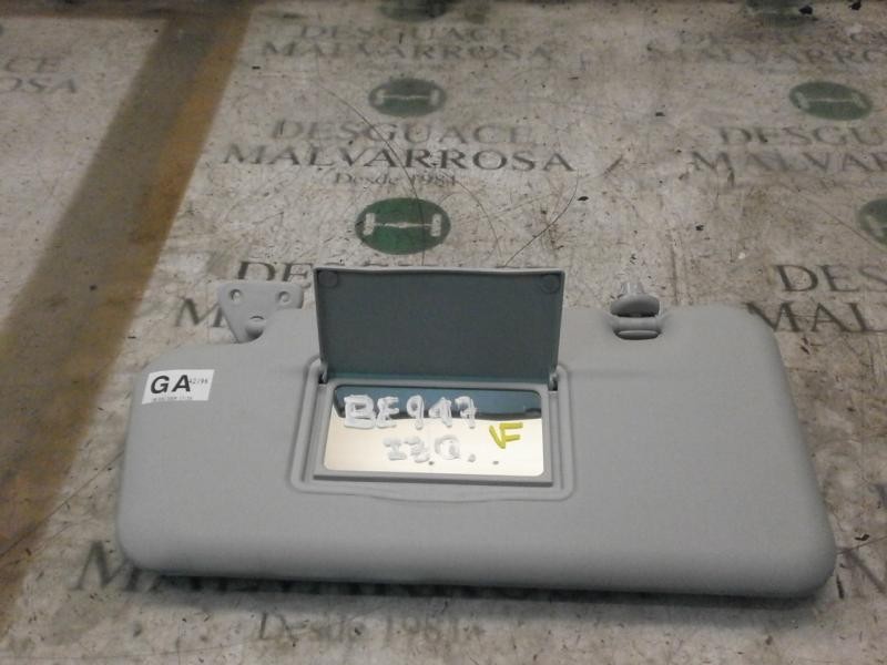 Recambio de parasol izquierdo para nissan note (e11e) visia referencia OEM IAM   