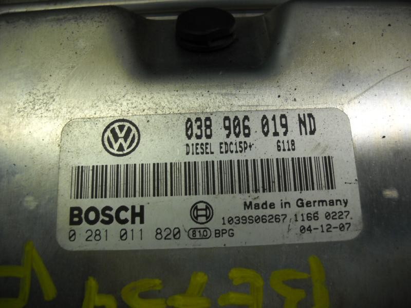 Recambio de centralita motor uce para volkswagen polo (9n3) edition referencia OEM IAM   