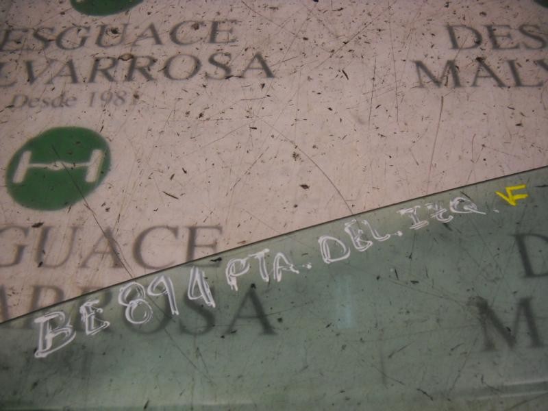 Recambio de cristal puerta delantero izquierdo para fiat idea (135) 1.9 multijet dynamic plus referencia OEM IAM 51754279  