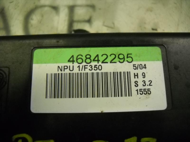 Recambio de modulo electronico para fiat idea (135) 1.9 multijet dynamic plus referencia OEM IAM 51714865 46842295 