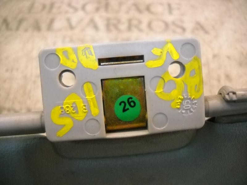 Recambio de parasol derecho para fiat seicento (187) vintage referencia OEM IAM   