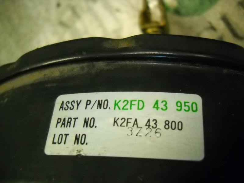 Recambio de servofreno para kia carens 2.0 crdi ex monovolumen referencia OEM IAM 0K2FC43950  