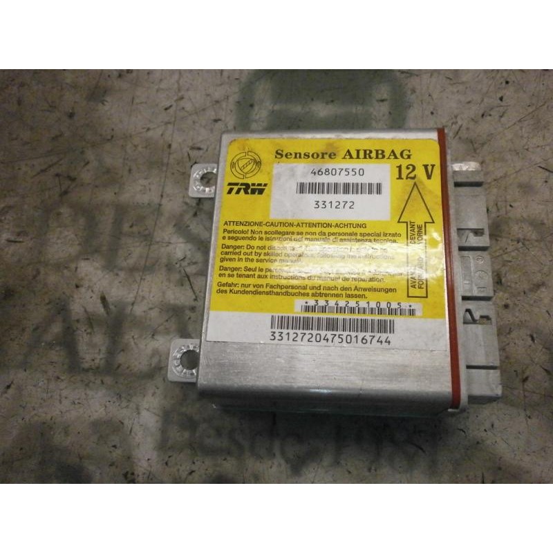 Recambio de centralita airbag para fiat panda (169) 1.2 cat referencia OEM IAM 46807550 46807550 