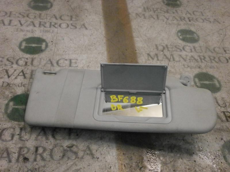 Recambio de parasol derecho para skoda octavia berlina (1u2) 1.9 tdi solution (81kw) referencia OEM IAM   