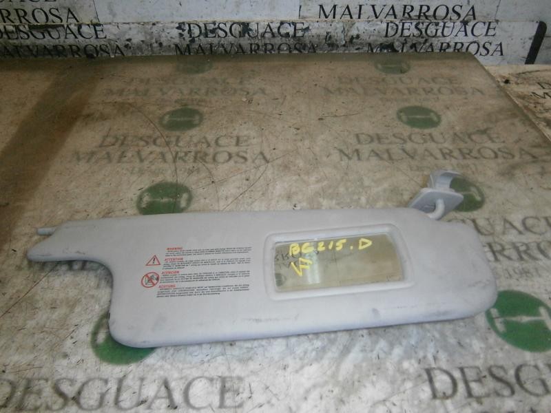 Recambio de parasol derecho para renault megane ii classic berlina 1.5 dci diesel referencia OEM IAM   