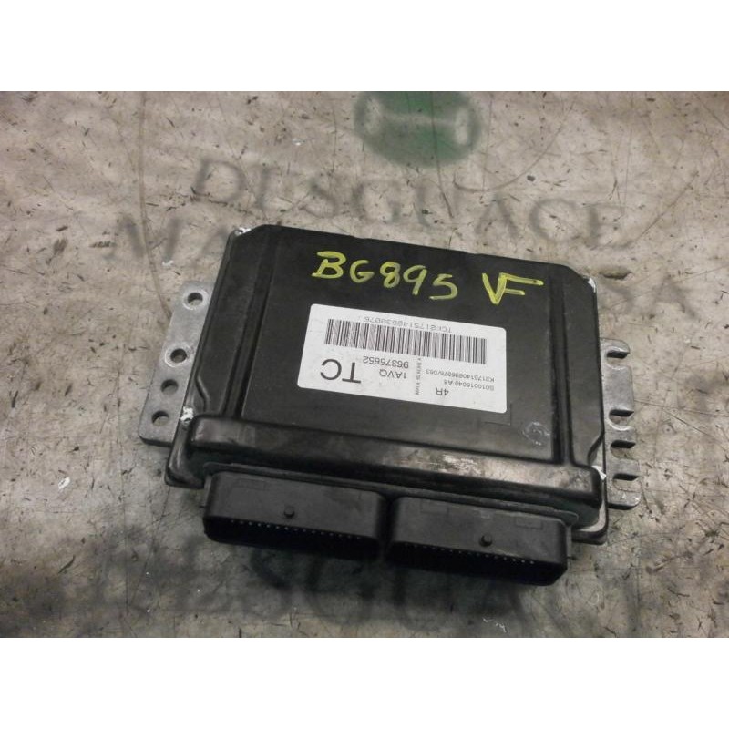 Recambio de centralita motor uce para daewoo kalos 1.2 se referencia OEM IAM   