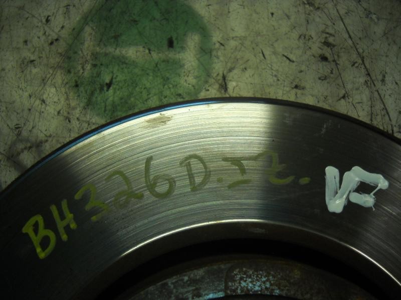 Recambio de disco freno delantero para nissan micra (k12e) acenta referencia OEM IAM   