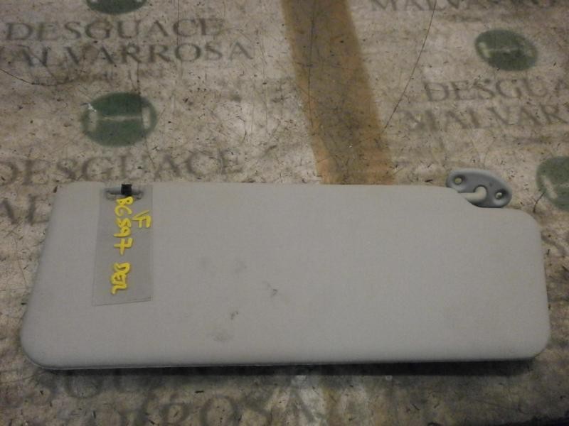 Recambio de parasol derecho para toyota hilux (kun) cabina sencilla dlx 4x4 referencia OEM IAM   