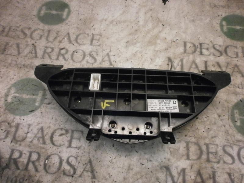 Recambio de mando climatizador para nissan primera berlina (p12) visia referencia OEM IAM 28395AV600 28395AV600 