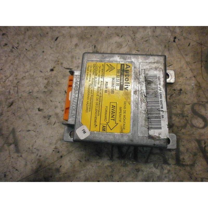 Recambio de centralita airbag para citroën xsara berlina 1.9 d sx referencia OEM IAM   