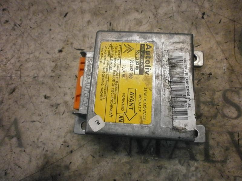 Recambio de centralita airbag para citroën xsara berlina 1.9 d sx referencia OEM IAM   