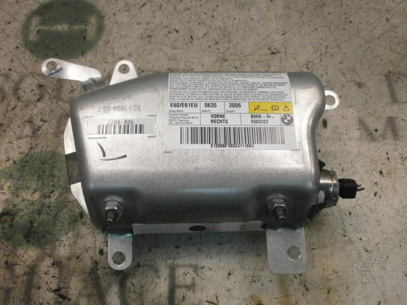 Recambio de airbag lateral derecho para bmw serie 5 touring (e61) 530d referencia OEM IAM 72126963022 0602411188U 0602411188U