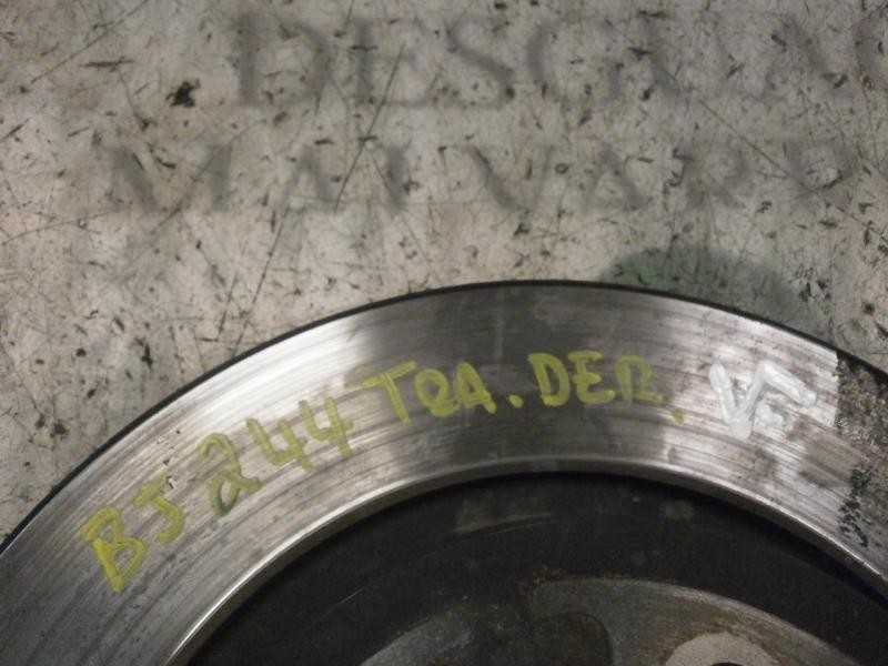 Recambio de disco freno trasero para ford focus berlina (cap) titanium referencia OEM IAM   