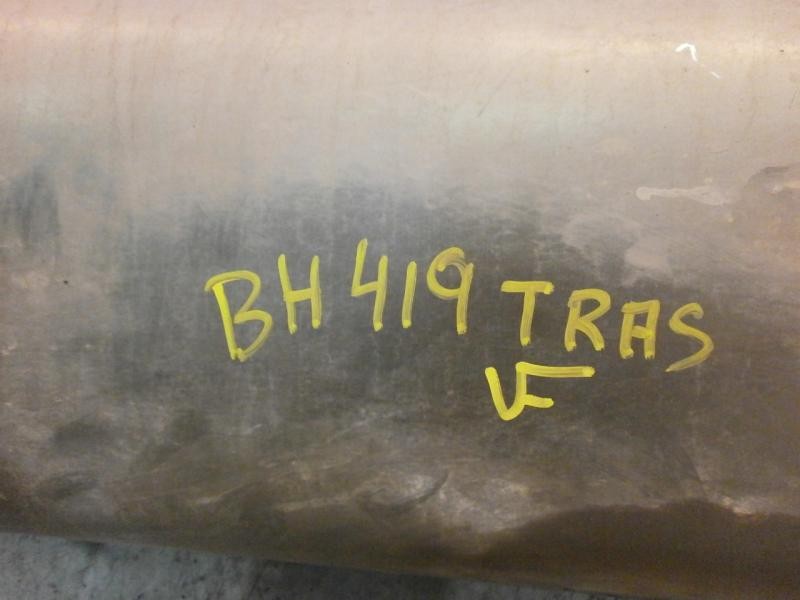 Recambio de tubo escape trasero para opel zafira b enjoy referencia OEM IAM   