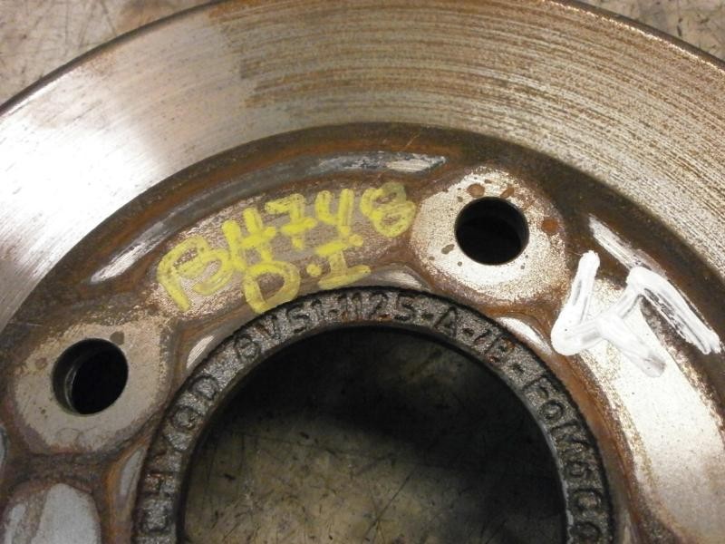 Recambio de disco freno delantero para ford fiesta (cb1) ambiente referencia OEM IAM   