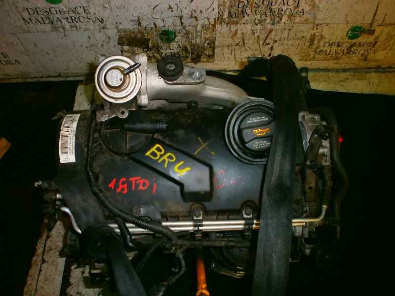 Recambio de motor completo para volkswagen touran (1t1) 1.9 tdi referencia OEM IAM  BRU 