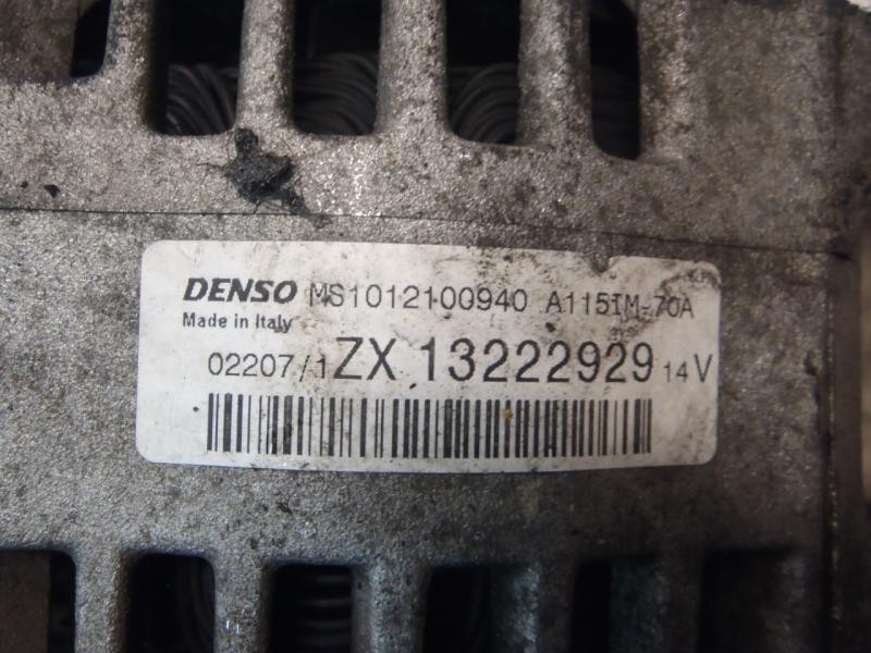 Recambio de alternador para opel corsa d enjoy referencia OEM IAM   