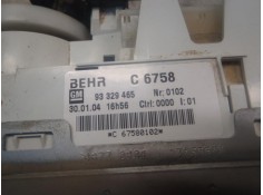 Recambio de mando calefaccion / aire acondicionado para opel meriva cosmo referencia OEM IAM    2