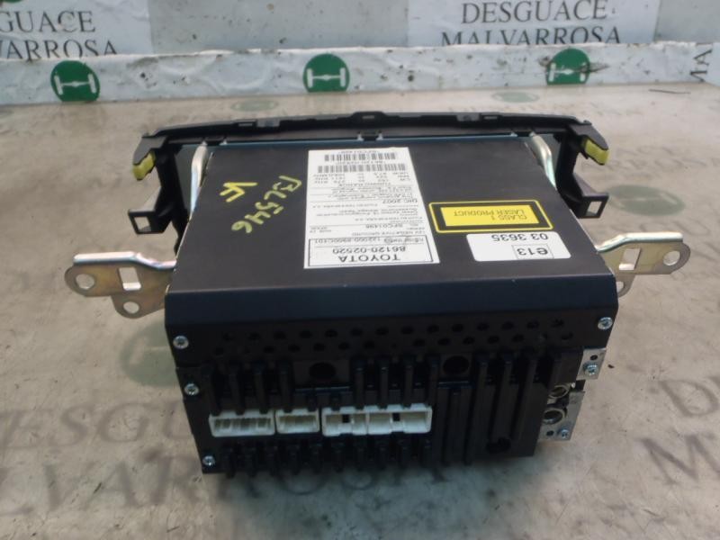 Recambio de sistema audio / radio cd para toyota auris luna referencia OEM IAM   